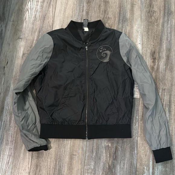 Disney Nightmare Before Christmas “Halloween Town” Bomber Jacket Small - Picture 4 of 8